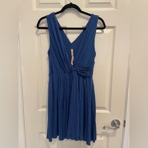 Women’s blue dress